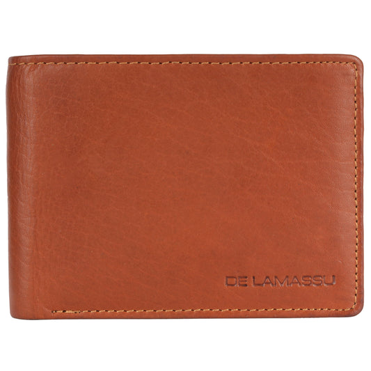 THE LAMASSU® (Emory) RFID Wallet – Genuine Leather – Slim & Compact – 10 Cards – Unisex – Luxury Gift Box