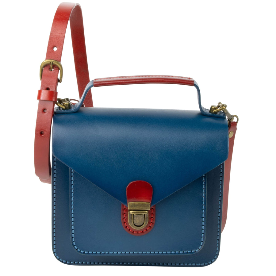 DE LAMASSU® (Lettera) leren handtas met envelopklep – Limited Edition