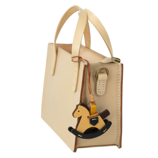 DE LAMASSU® (Mini Tote) leren mini shopper met rits – Limited Edition