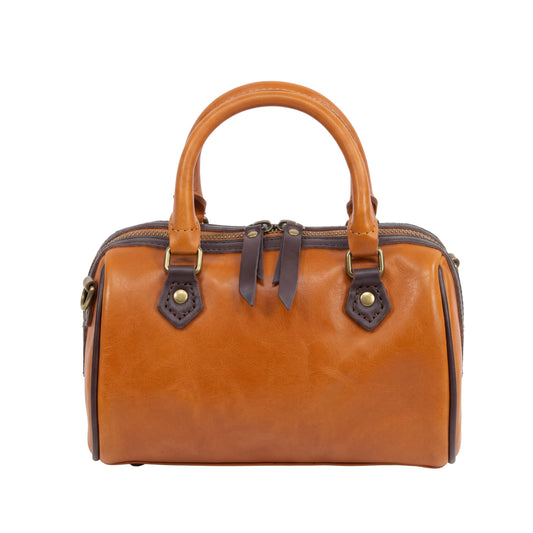 DE LAMASSU® (Bauletto) mini leren bowlingtas – Limited Edition