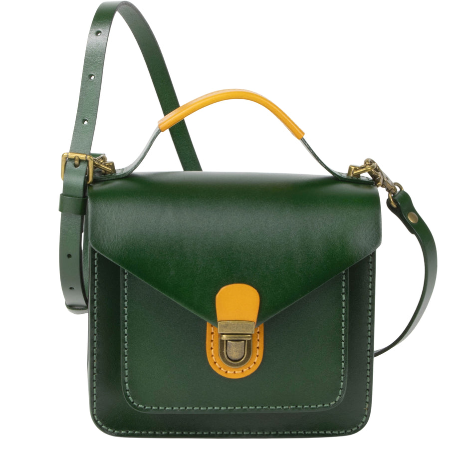 DE LAMASSU® (Lettera) leren handtas met envelopklep – Limited Edition