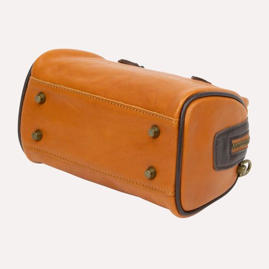 DE LAMASSU® (Bauletto) mini leren bowlingtas – Limited Edition