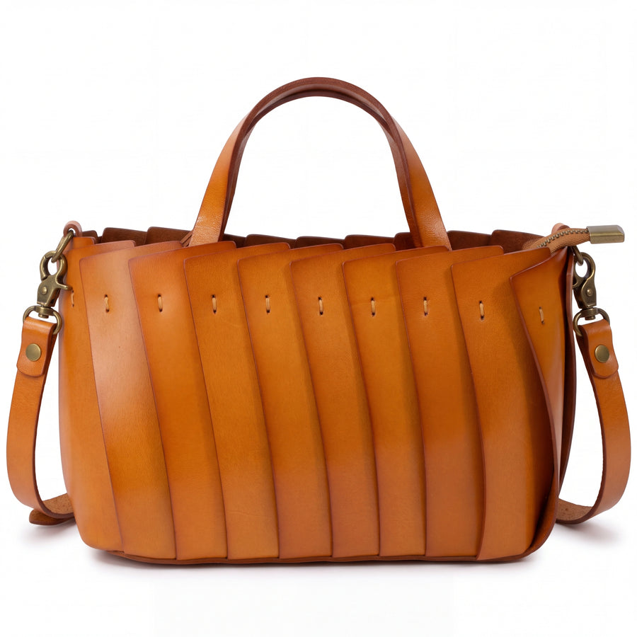 DE LAMASSU® (Palm) handgemaakte leren handtas – Limited Edition