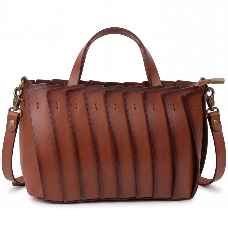 DE LAMASSU® (Palm) handgemaakte leren handtas – Limited Edition