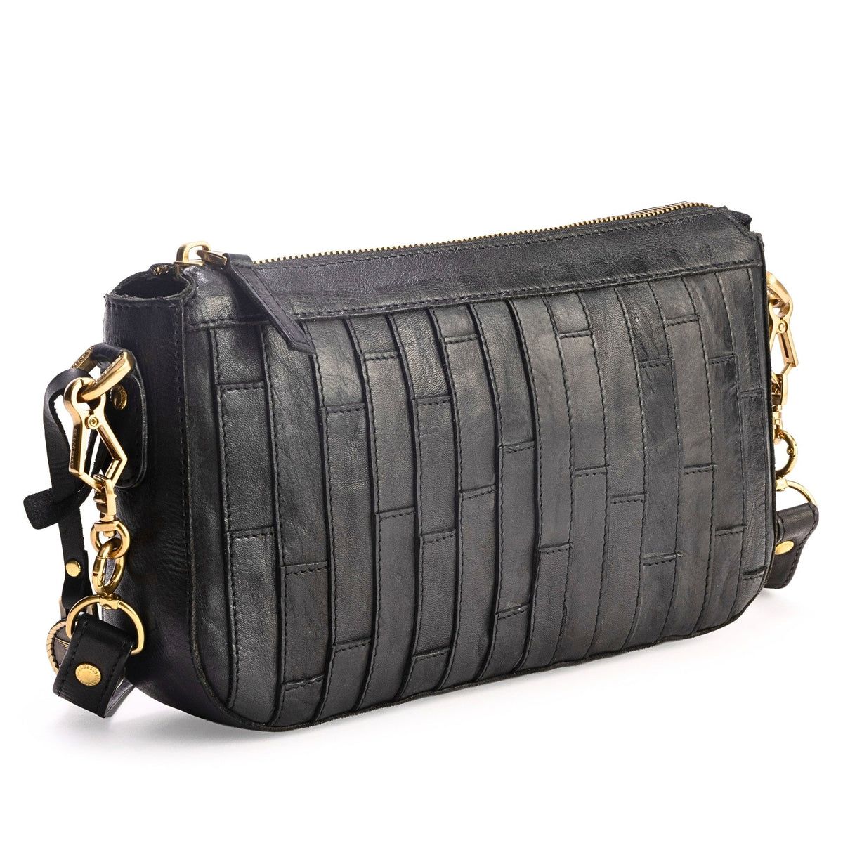 DE LAMASSU Linea leren crossbodytas video